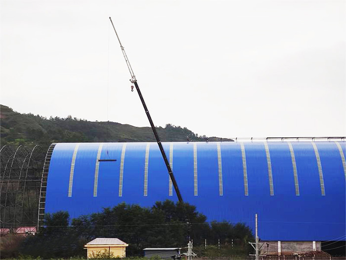 平度煤棚网架工程